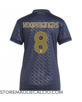 Juventus Teun Koopmeiners #8 Maglia Gara Terza Repliche 2024-25 Donna